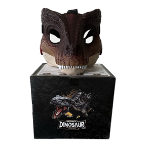 ماسک سر دایناسور متوسط با فک متحرک Dinosaur head mask_اسباب بازی